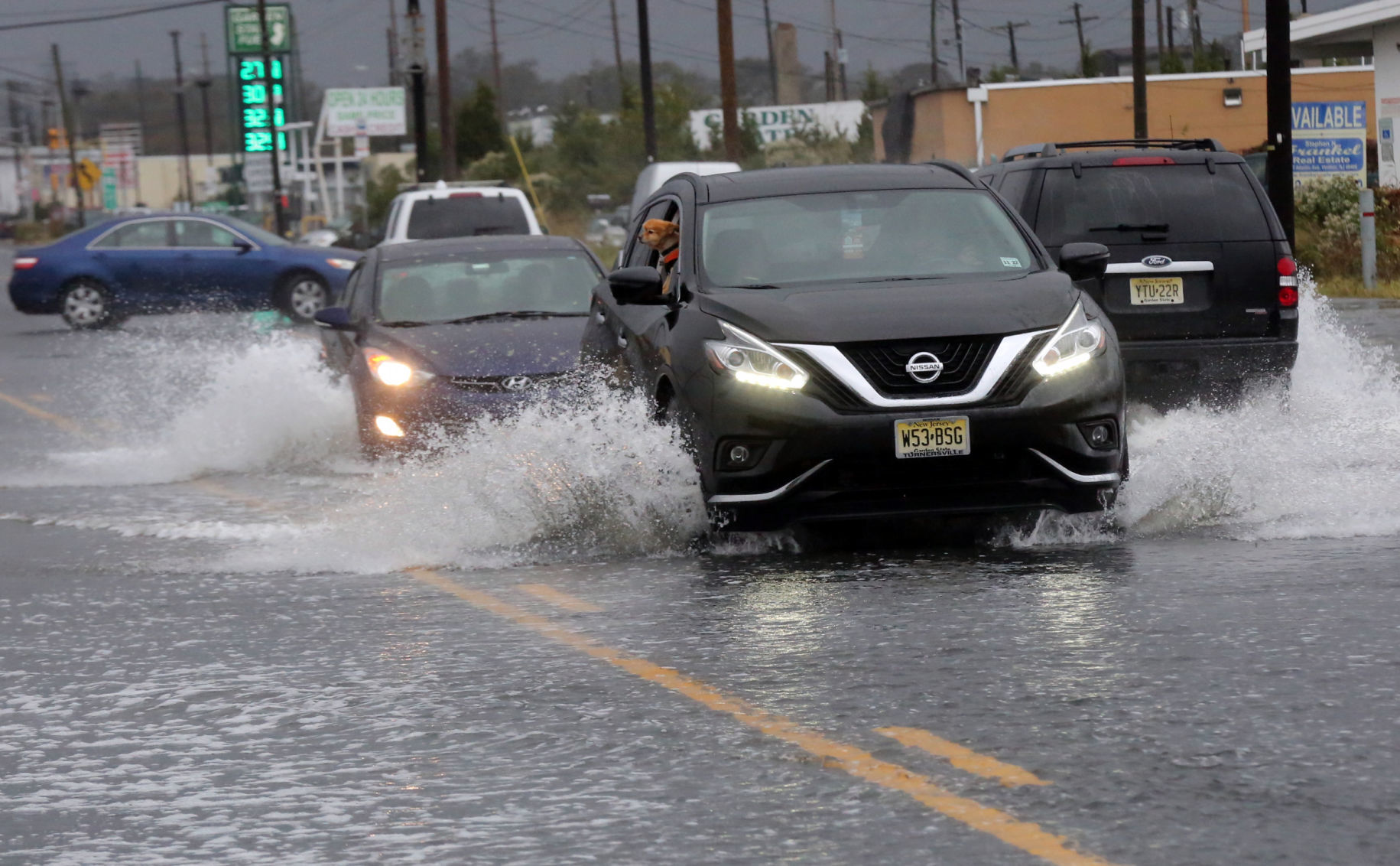 Less water, coastal flooding on the Black Horse Pike